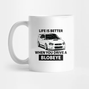 Subaru STI Blobeye Version 8 - Impreza WRX JDM Car Mug